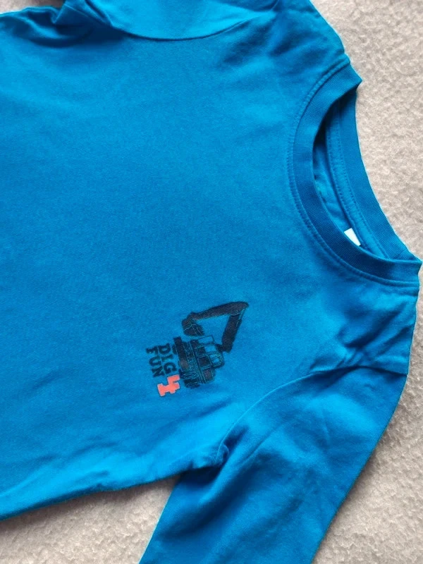 Long sleeve t-shirt 104 cm tough team – photo 4